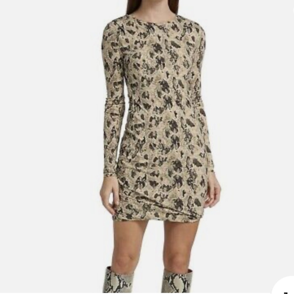 rag & bone Poppy‎ Draped Mini Dress